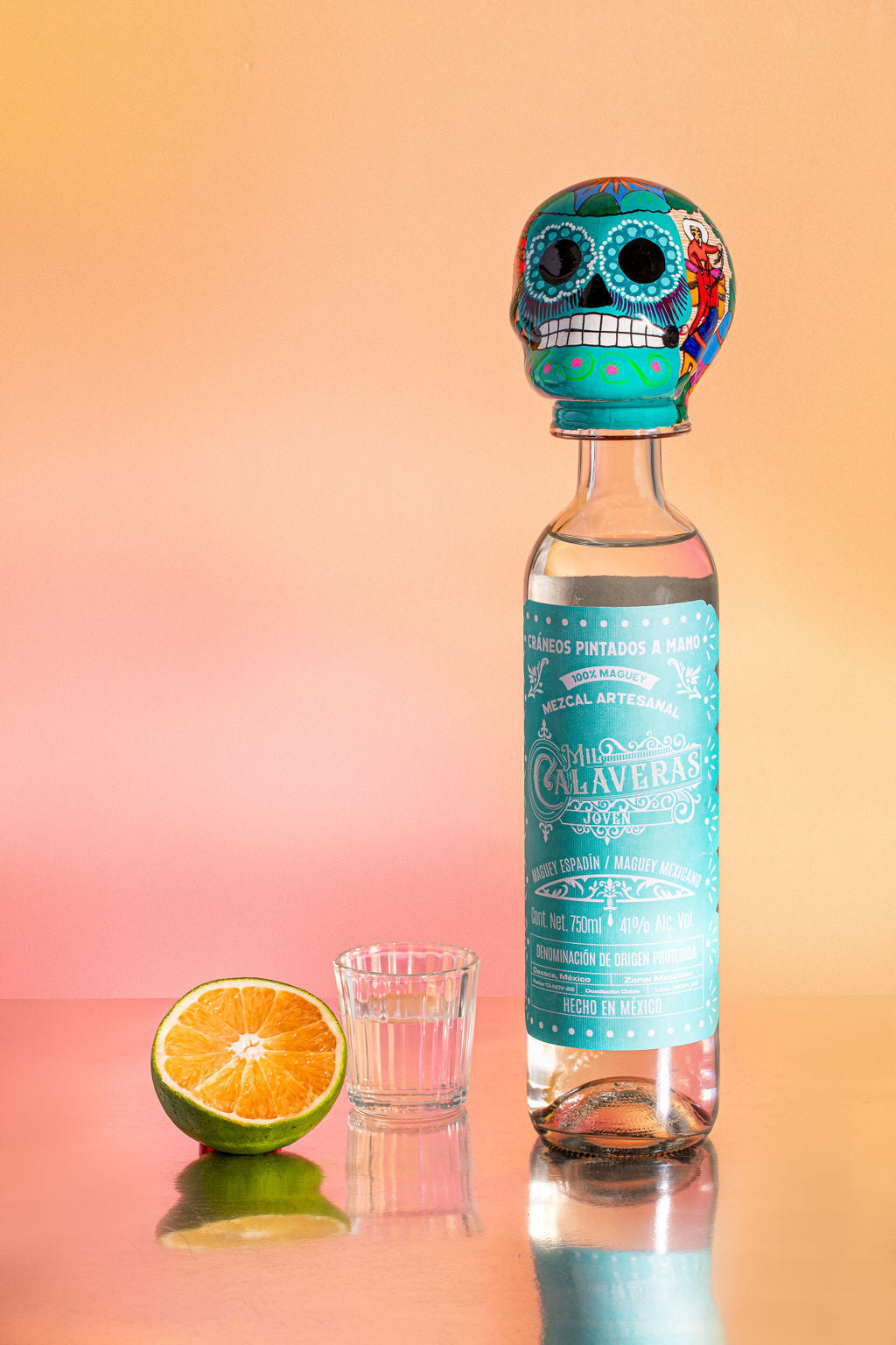 Mezcal Mil Calaveras 750ml