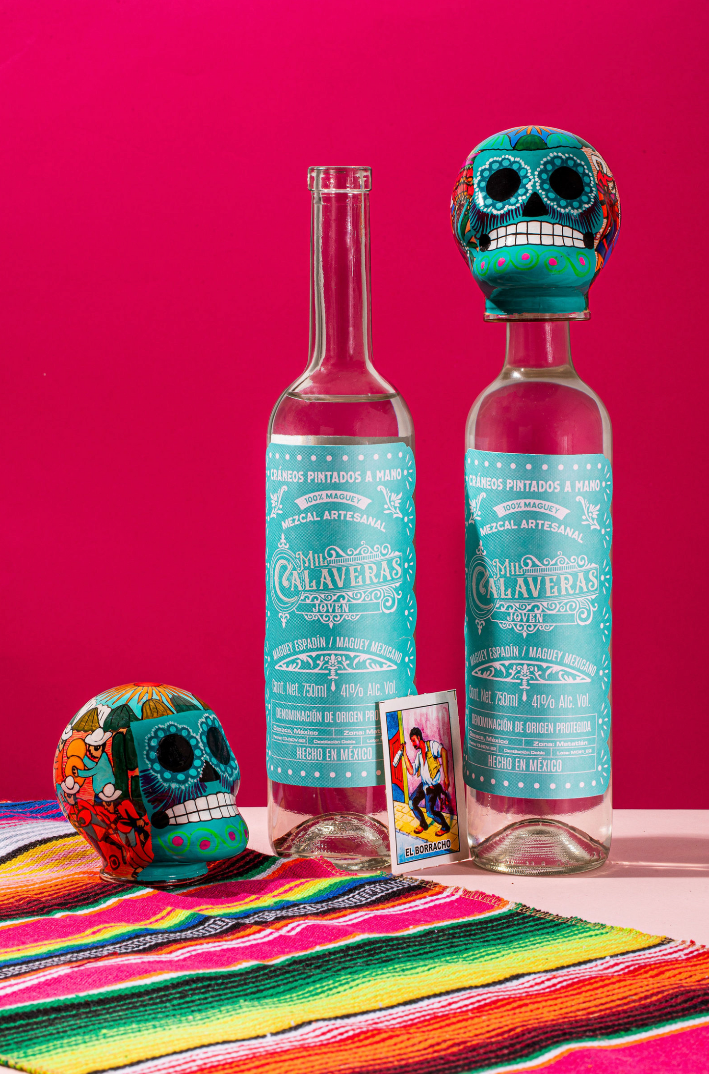 Mezcal Mil Calaveras 750ml